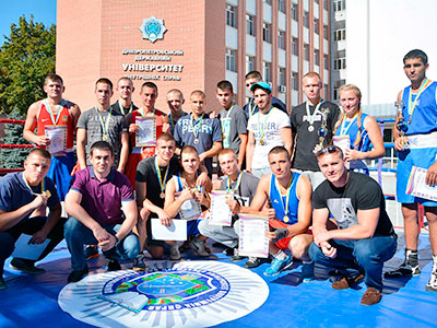 Відкрита першість міста Дніпро з боксу у Дніпропетровському державному університеті внутрішніх справ