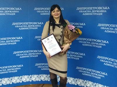 Викладач університету Ірина Кравченко здобула диплом другого ступеня в обласному конкурсі молодих вчених