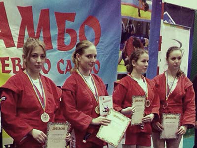 Курсантка ДДУВС здобула титул чемпіонки України зі спортивного та бойового самбо