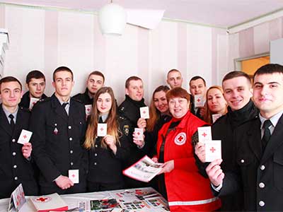 Слухачі магістратури завітали до Товариства Червоного Хреста Шевченківського району міста Дніпра