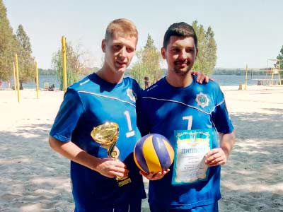 Збірна ДДУВС із пляжного волейболу отримала перемогу