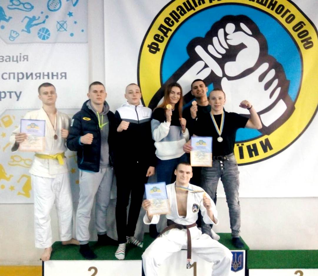 7 медалей – результат  першокурсників ДДУВС на чемпіонаті області з рукопашного бою