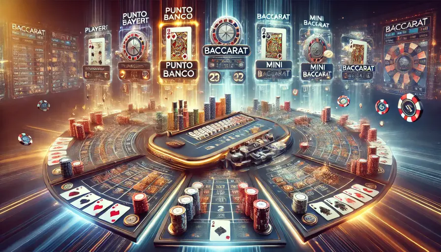 Види Baccarat в онлайн казино